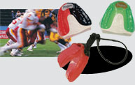 A Sports mouth Guard from Trident Dental Lab at Hawthorne, CA