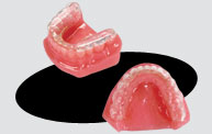 A Two Bite Guards from Trident Dental Lab at Hawthorne, CA