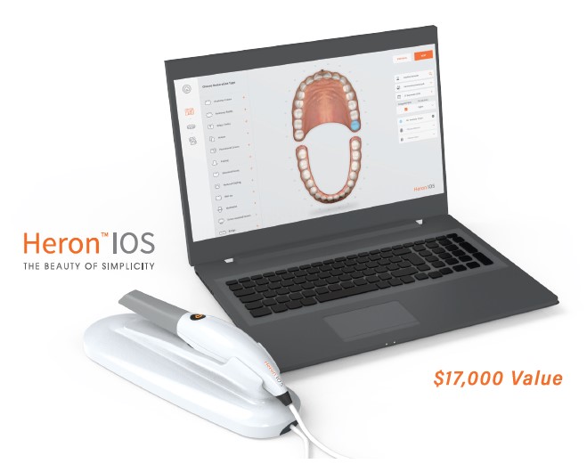 The image of both Heron IOS tool plus laptop the worth of $17,000 at Hawthorne, CA